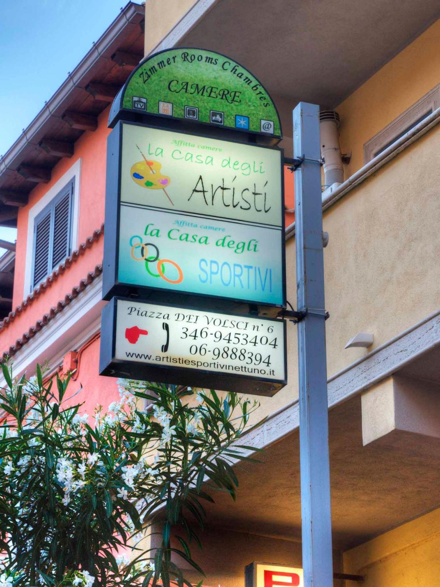 La Casa Degli Artisti 1 Hotell Nettuno Eksteriør bilde